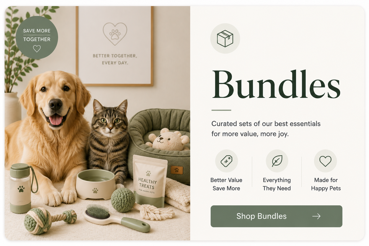 Bundles - Better Together, Better Value, Made for Happy Pets