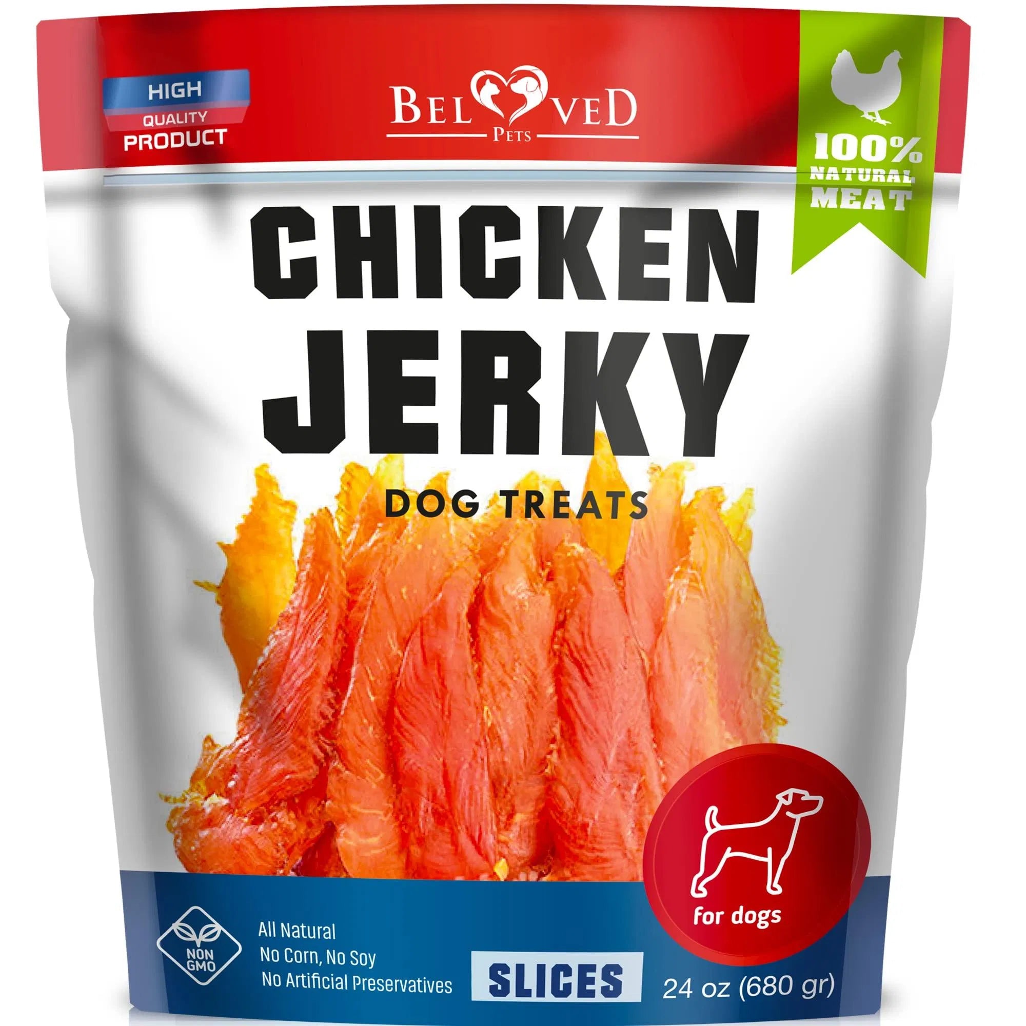 Chicken Jerky Dog Treats | Natural & Delicious | Furry Lovers Pet