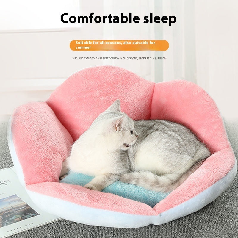 PawNest™ Cozy Cat Bed | Soft & Snug for Cats | Furry Lovers Pet