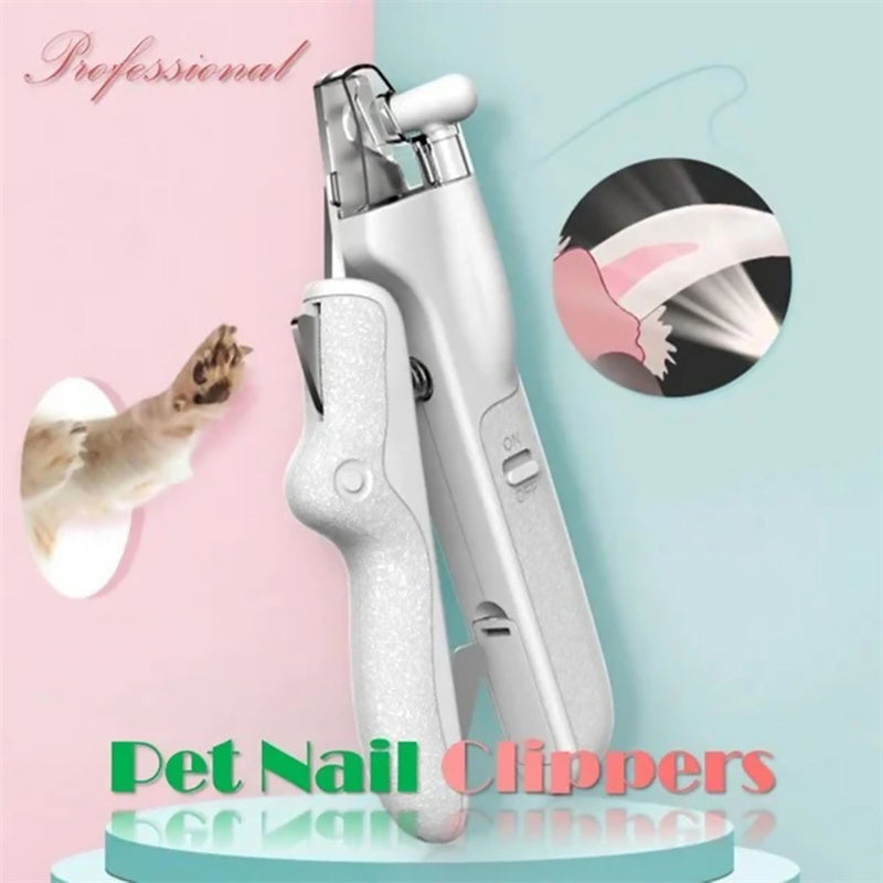 LED Pet Nail Clippers | Safe & Precise Nail Trimming | Furry Lovers Pet