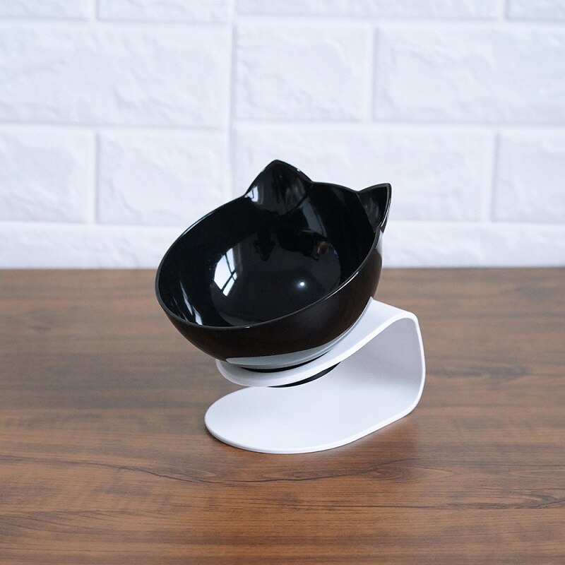 Cervical Care Cat Bowl  | Elevated Design for Comfort | Furry Lovers Pet