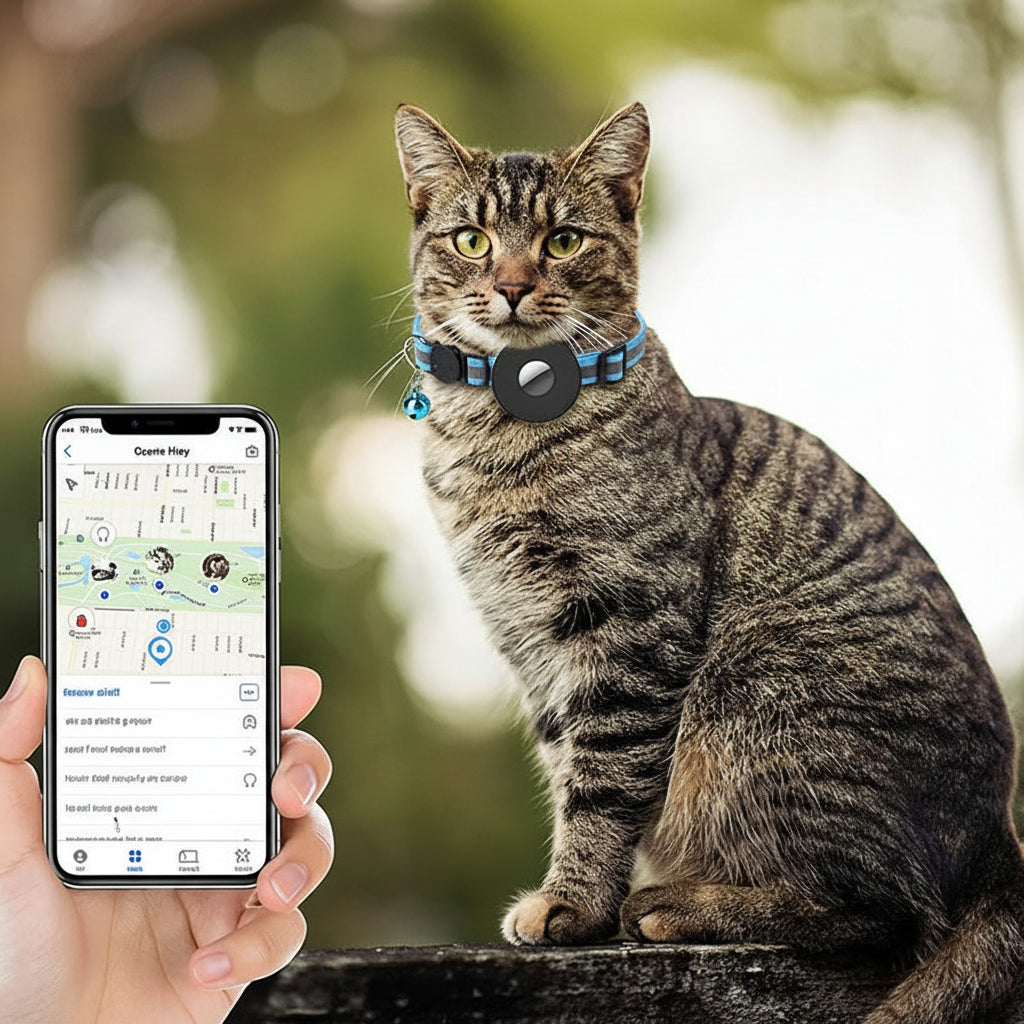 GPS Airtag Pet Collar | Never Lose Your Pet Again | Furry Lovers Pet