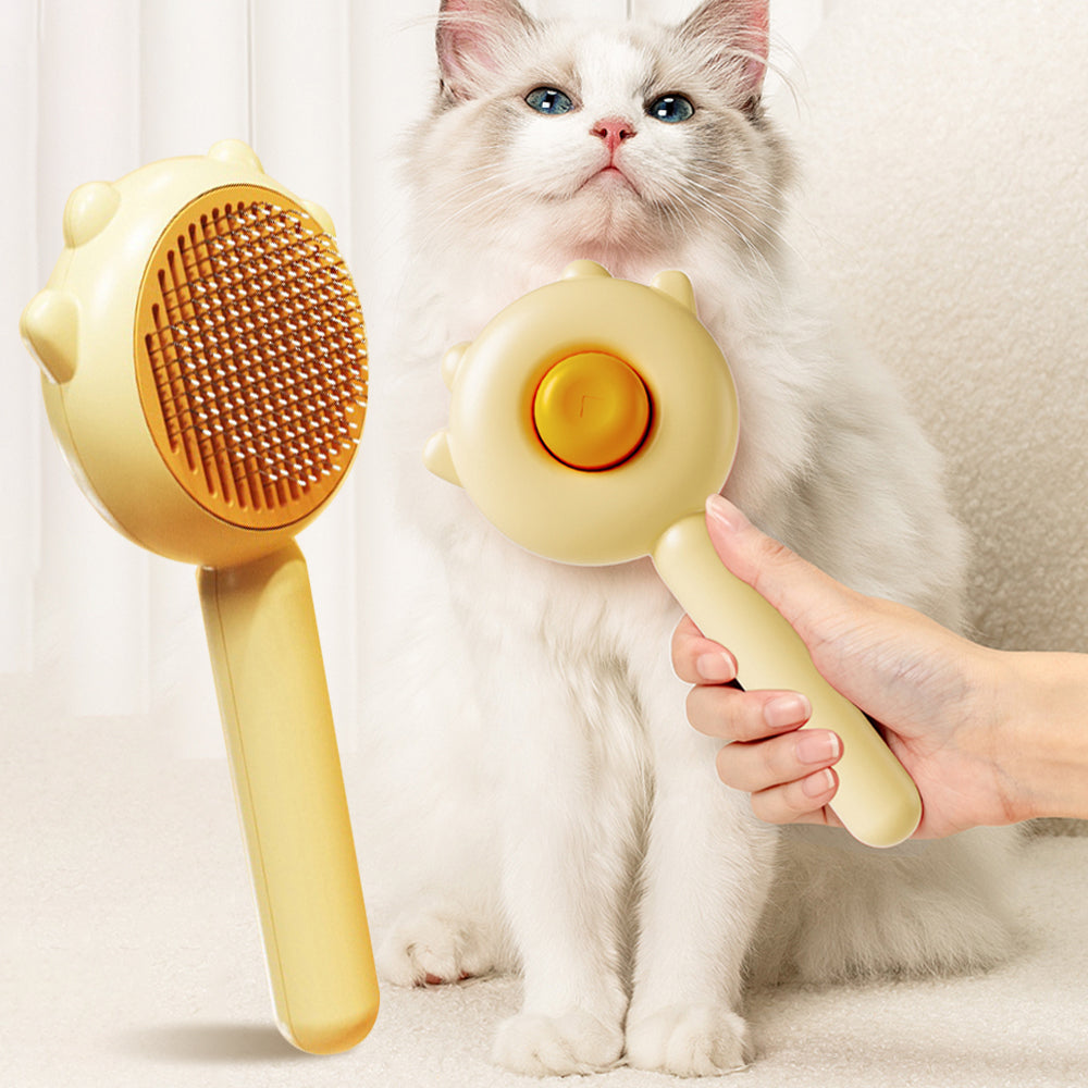 Cat Massage Grooming Comb | Deshedding & Massage | Furry Lovers Pet
