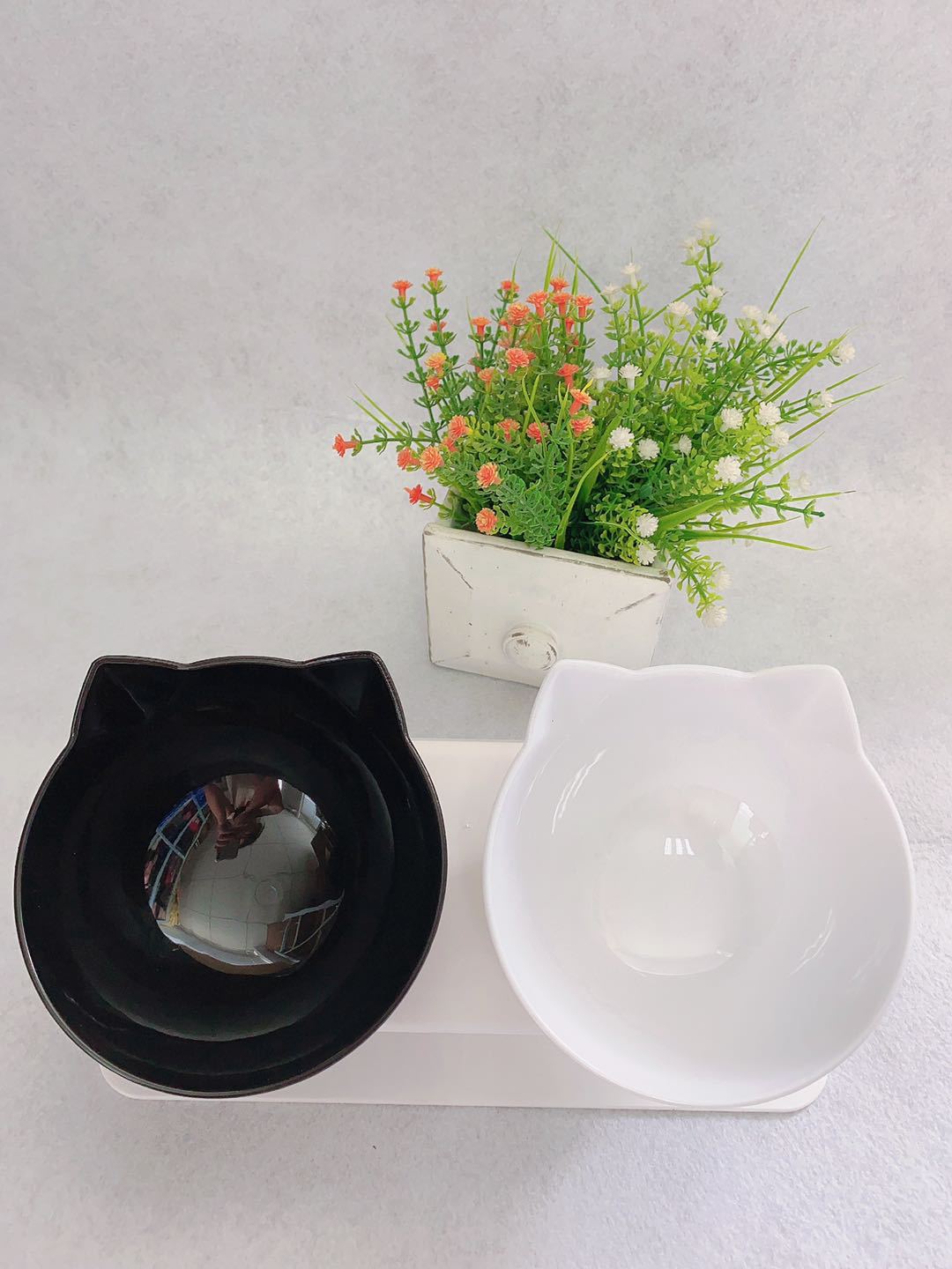 Cervical Care Cat Bowl  | Elevated Design for Comfort | Furry Lovers Pet
