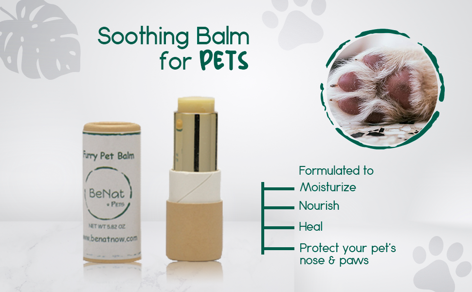 Furry Pet Balm | Natural Nose & Paw Balm for Dogs | 0.9 oz