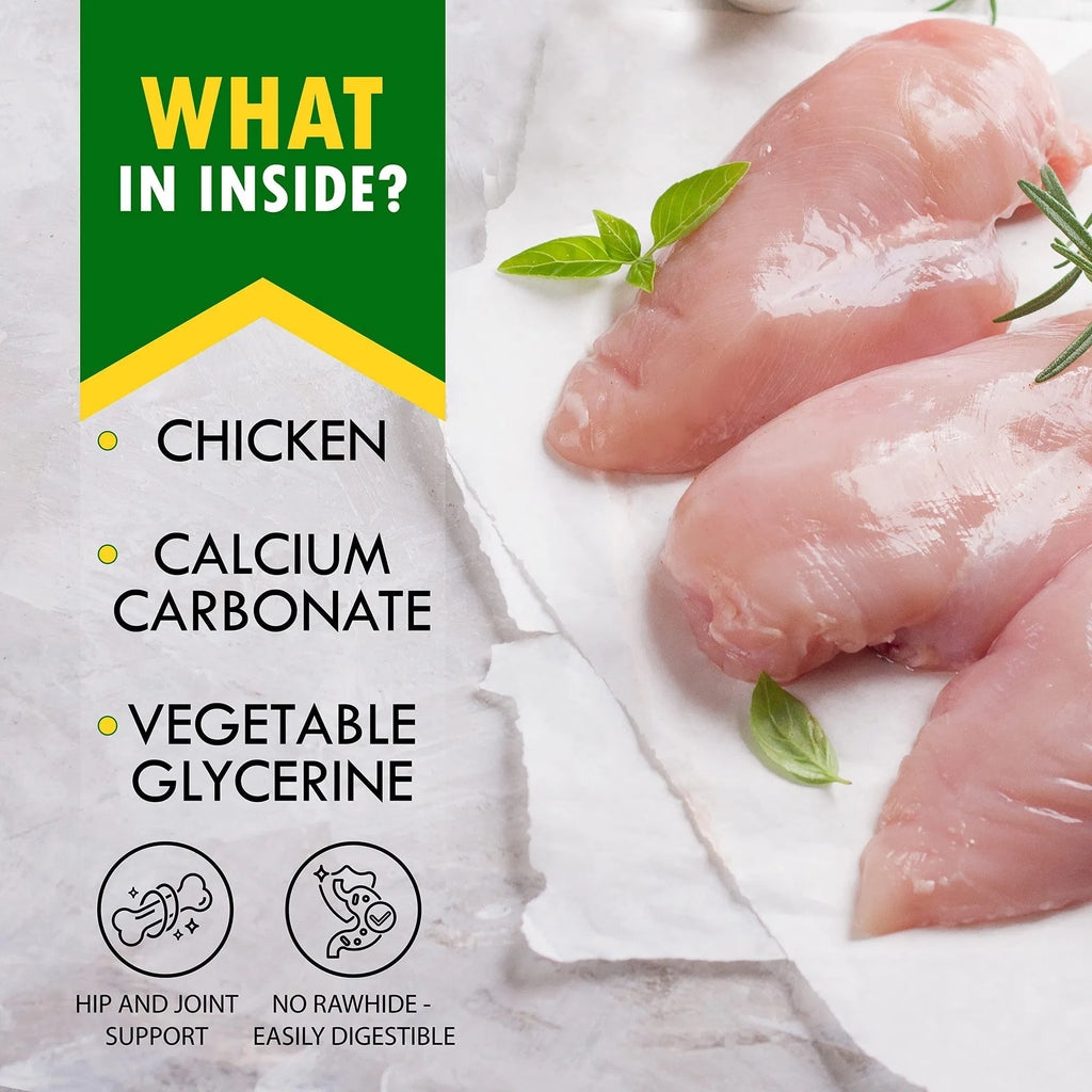 Chicken Calcium Bones | Healthy Chew Treats for Dogs | Furry Lovers Pet