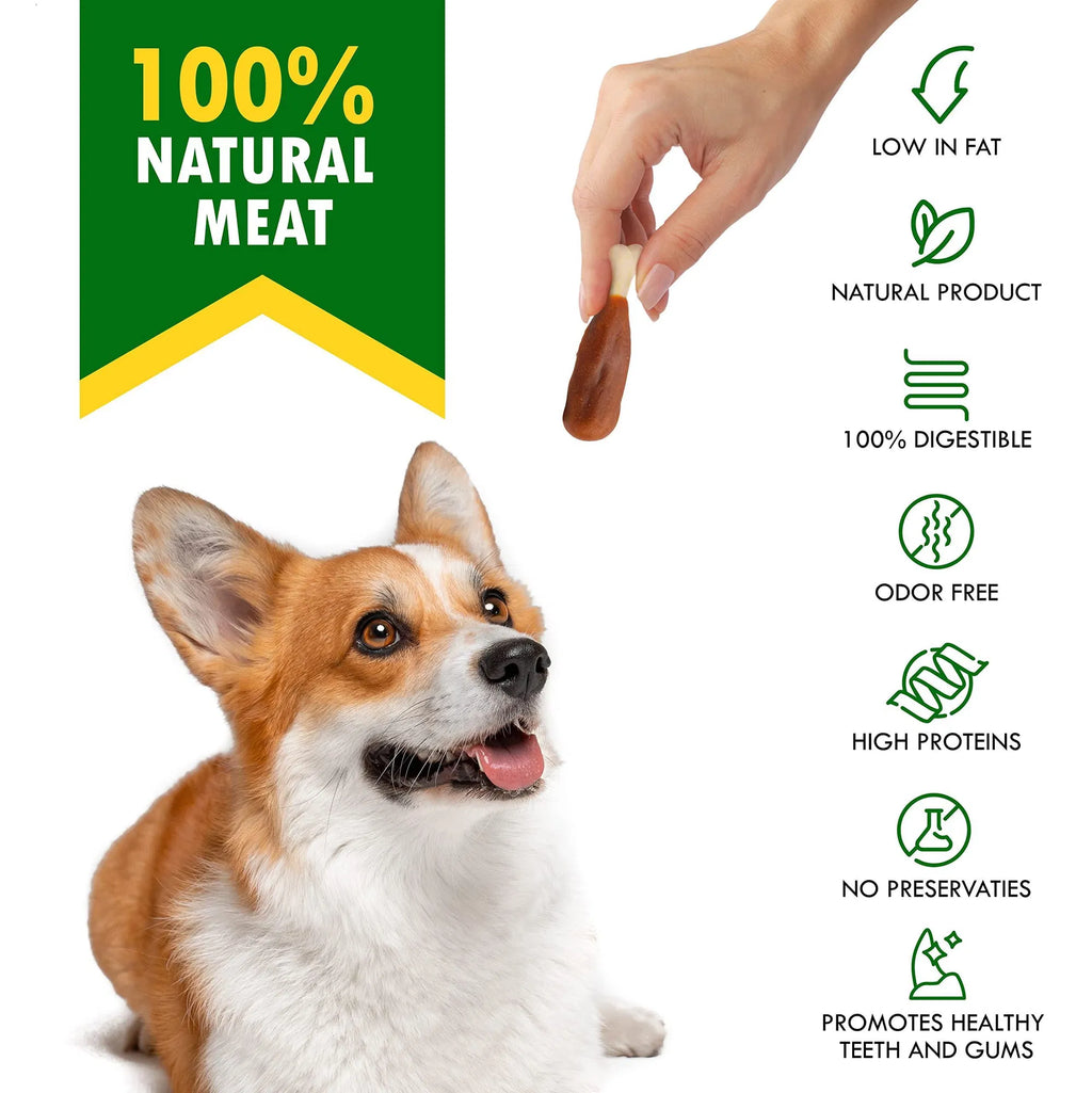 Chicken Calcium Bones | Healthy Chew Treats for Dogs | Furry Lovers Pet