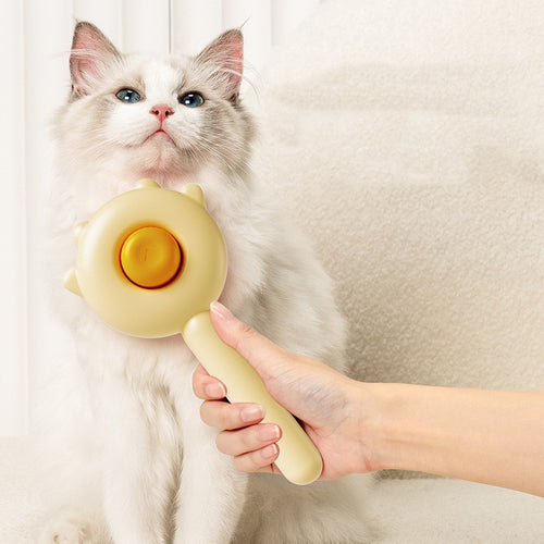 Cat Massage Grooming Comb | Deshedding & Massage | Furry Lovers Pet