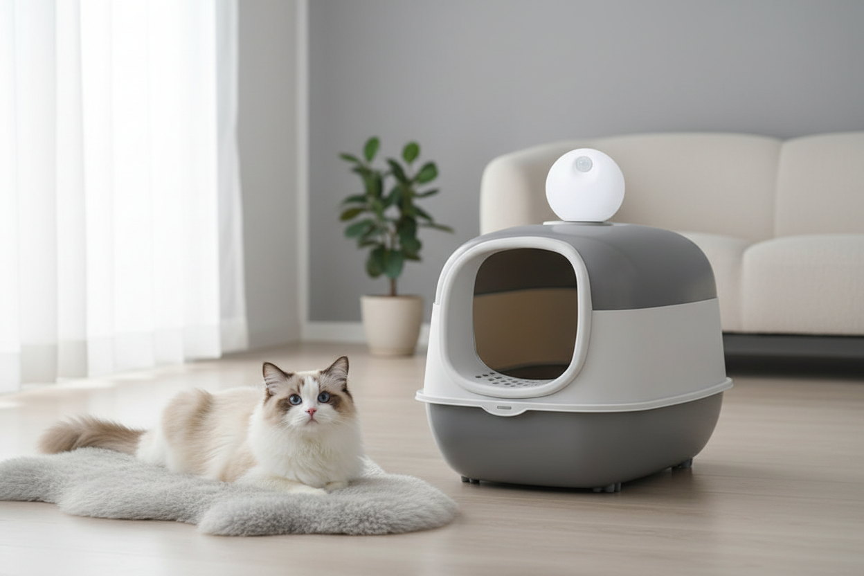 Cat Litter Starter Kit | Litter Box + Odor Eliminator